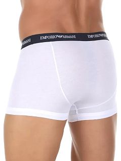 Набор боксеров на комфортной посадке (белые, черные, серые) Emporio Armani RT111357_CC717 02910